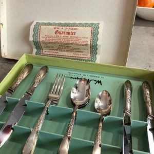 Antique Silverware with certificate